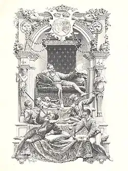 O próprio rei cristão Henrique III e seus amigos