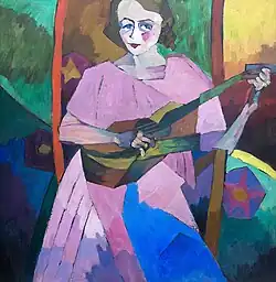 Mulher com Guitarra, 1913