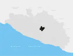 Localização de Leonardo Bravo em Guerrero