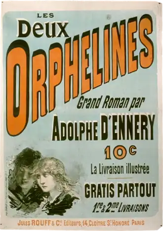 Les Deux Orphelines, Jules Rouff, 1894