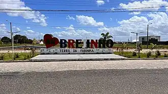 Letreiro em Brejinho-RN