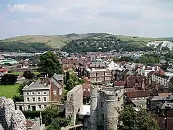 Lewes vista a partir do Castelo de Lewes