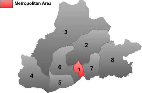 Subdivisões da Prefeitura de Lassa