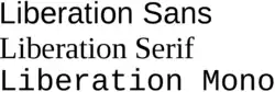 Fontes Liberation