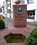 Monumento ao apoiador dedicado a François Libermann em Saverne (Bas-Rhin), sua cidade natal na Alsácia.