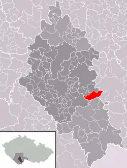 Localização de Libín