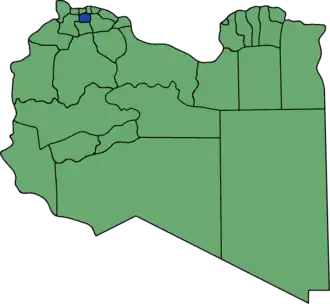 Localização de Azizia