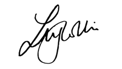 Assinatura de Lily Collins