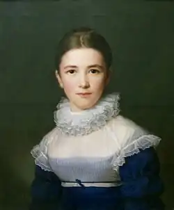 Lina Gröger, filha adotiva do artista, 1802