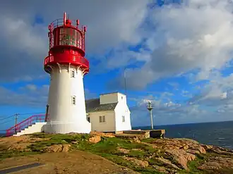 Farol de Lindesnes em setembro de 2011