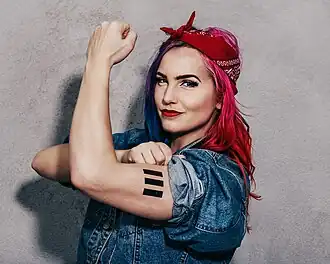 Jogadora de handebol sueca, Linnéa Claeson em 2017