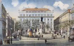 Praça de Luiz de Camões, em Lisboa (1905-10)