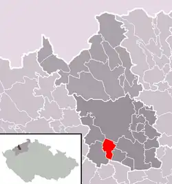 Localização de Lišnice