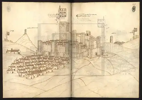 Campo Maior, e Badajoz ao longe