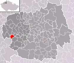 Localização de Lkáň