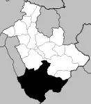 Localização no município de Abrantes