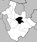 Localização no município de Abrantes