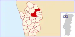 Localização no Município de Vila do Conde