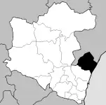 Localização no concelho de Loures