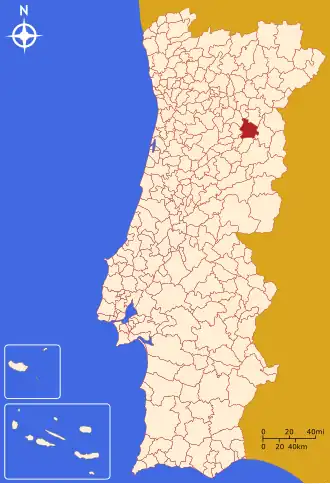 Localização de Trancoso