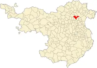 Localização do município de Figueres na província de Girona