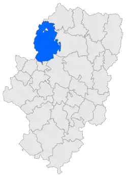Localização de Cinco Villas em Aragão