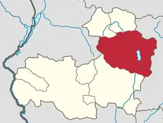 Localização de Aparã dentro da província de Aragatsotn