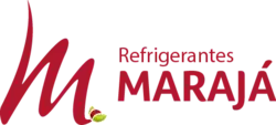 Logotipo da Refrigerantes Marajá