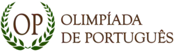 Logo Oficial da Olimpíada de Língua Portuguesa.