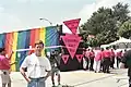 Parada do orgulho, Los Angeles, 1991.