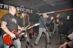 Los Fastidios em Trento, Itália (2009)