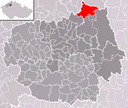 Localização de Lovečkovice