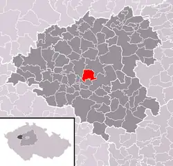 Localização de Lubná