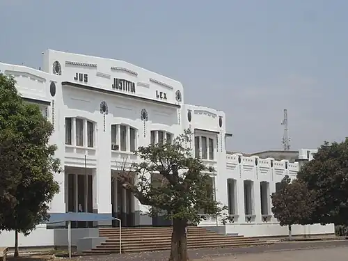Palácio da Justiça, em Lubumbashi, República Democrática do Congo