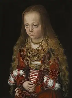 Retrato de uma princesa da Saxônia