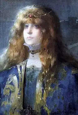Retrato de Sarah Bernhardt (1899).