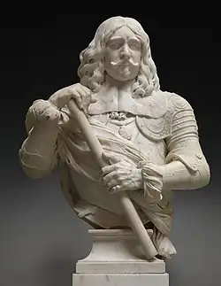 Luis de Benavides Carrillo, marqués de Caracena por Artus Quellinus o Vello (1664), Museu Real de Belas Artes de Anveres