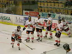 A equipa do Luleå em 2017