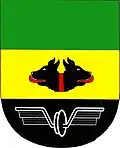 Brasão de armas de Lužná