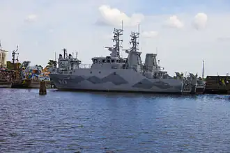 Navio de mergulhadores de remoção de minas HMS Sturkö