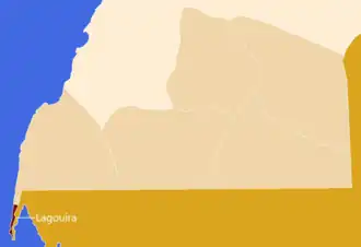 Os municípios da província.