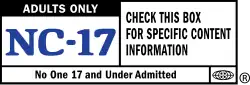 NC-17 rating symbol and block