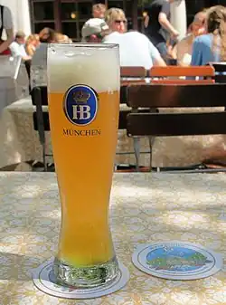 Copo de cerveja Hofbräuhaus Weißbier