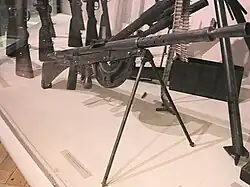 Chauchat no Museu de Varsóvia, Polônia.