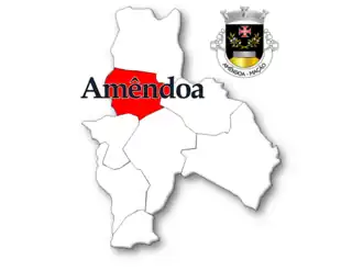 Localização no município de Mação