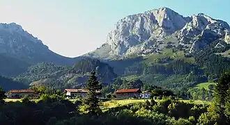 Área de Arrueta, no município de Mañaria