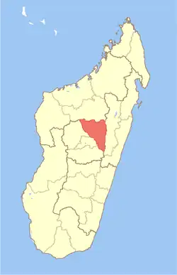 Localização em Madagascar