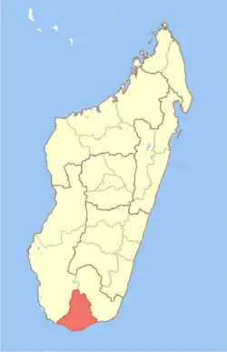 Localização em Madagascar