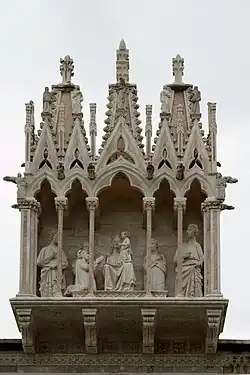 Tabernáculo na fachada