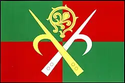 Bandeira de Malá Roudka